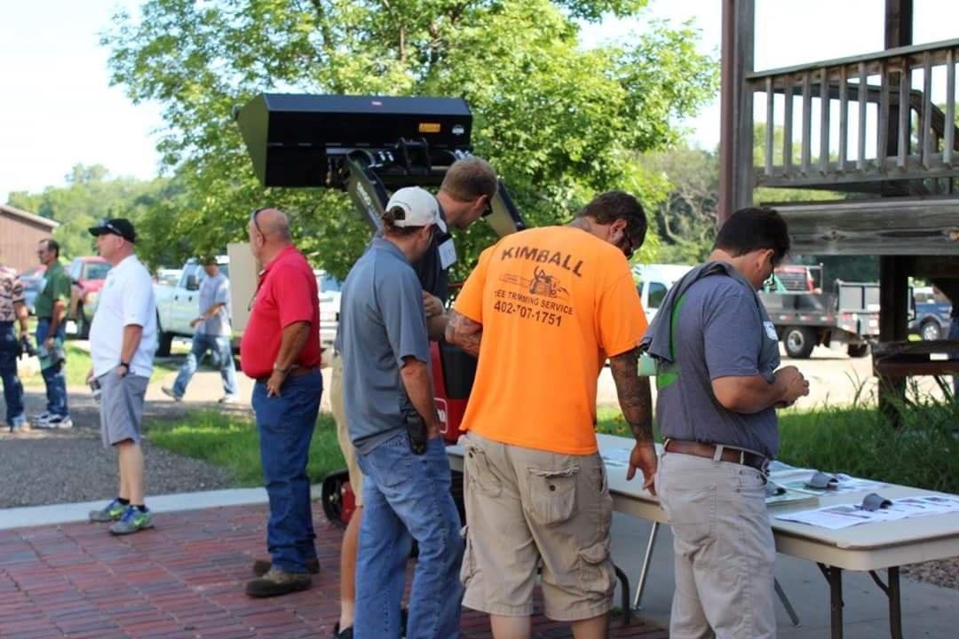 Craig Kimball at an arborist continuing-education session